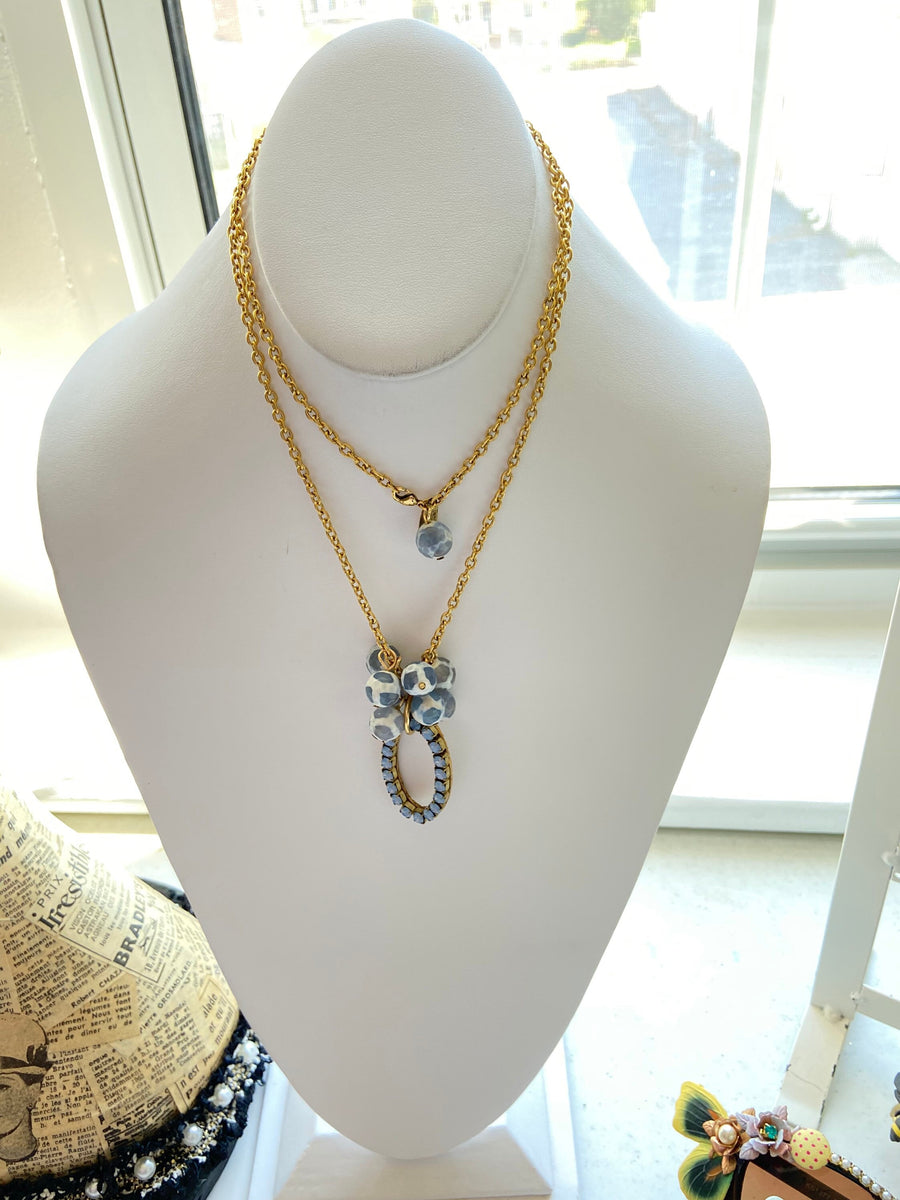Lenora Dame Birds' Egg Pendant Necklace