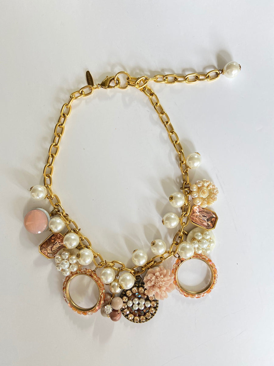 Lenora Dame Tulip Charm Necklace