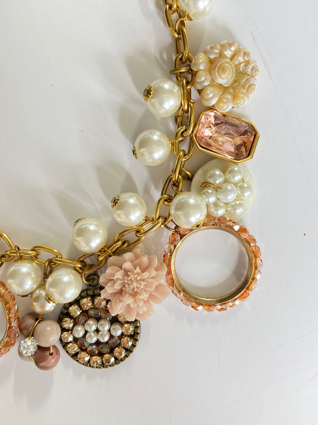 Lenora Dame Tulip Charm Necklace