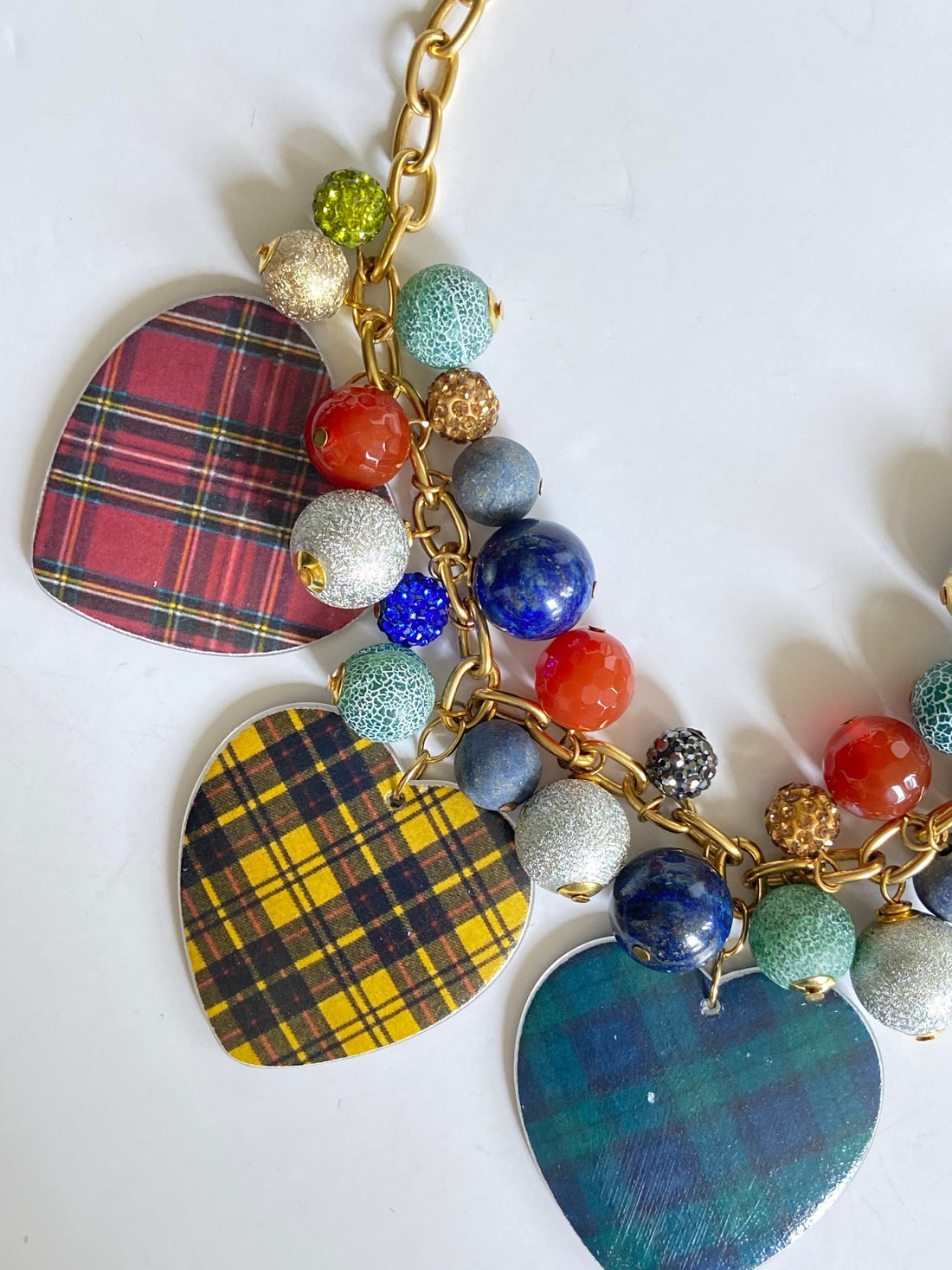 Lenora Dame Coed Heart Charm Necklace