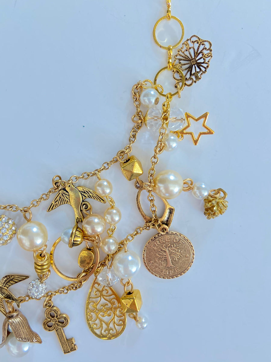 Lenora Dame This Charming Lady Charm Necklace