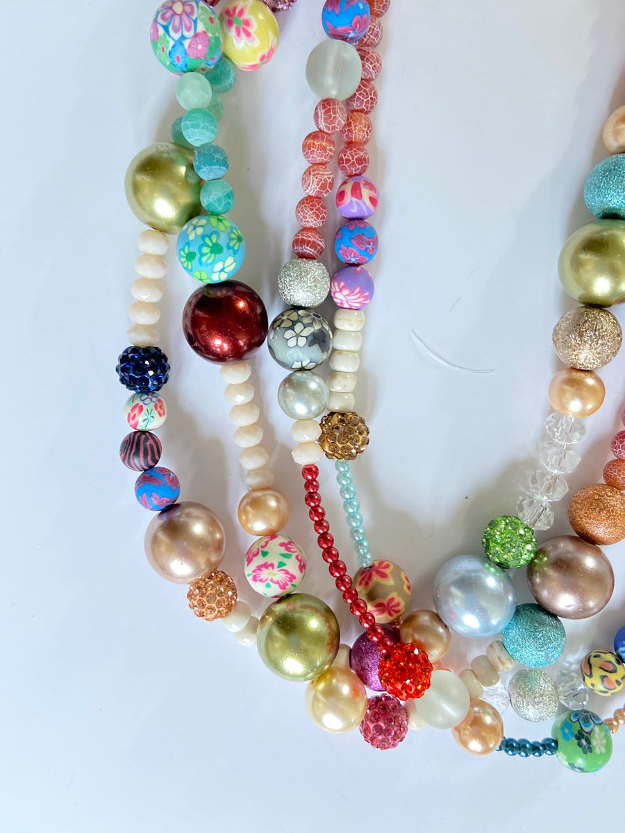 Lenora Dame Daisy Chain 4-Strand Necklace