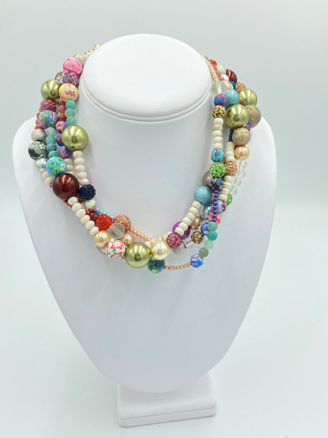 Lenora Dame Daisy Chain 4-Strand Necklace