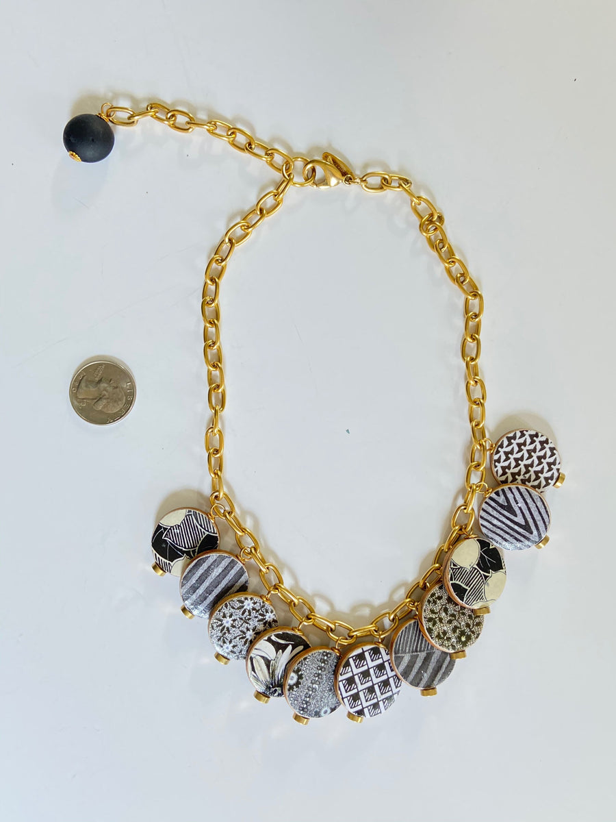 Lenora Dame Mod Squad Charm Necklace