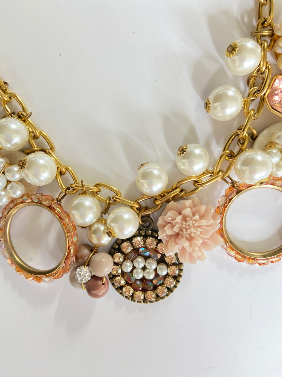 Lenora Dame Tulip Charm Necklace