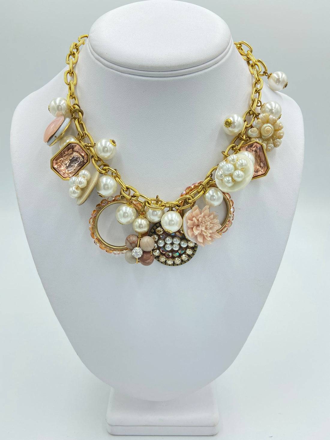 Lenora Dame Tulip Charm Necklace