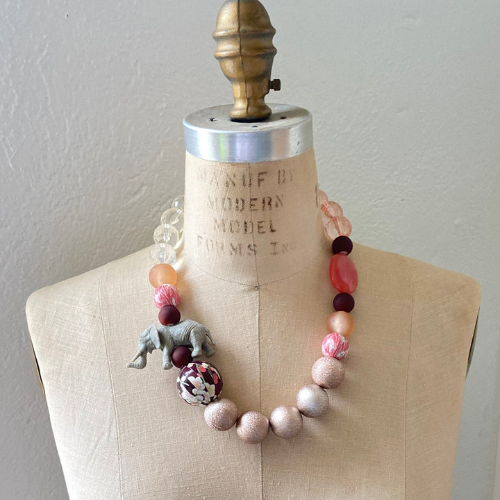Lenora Dame Elephant Necklace