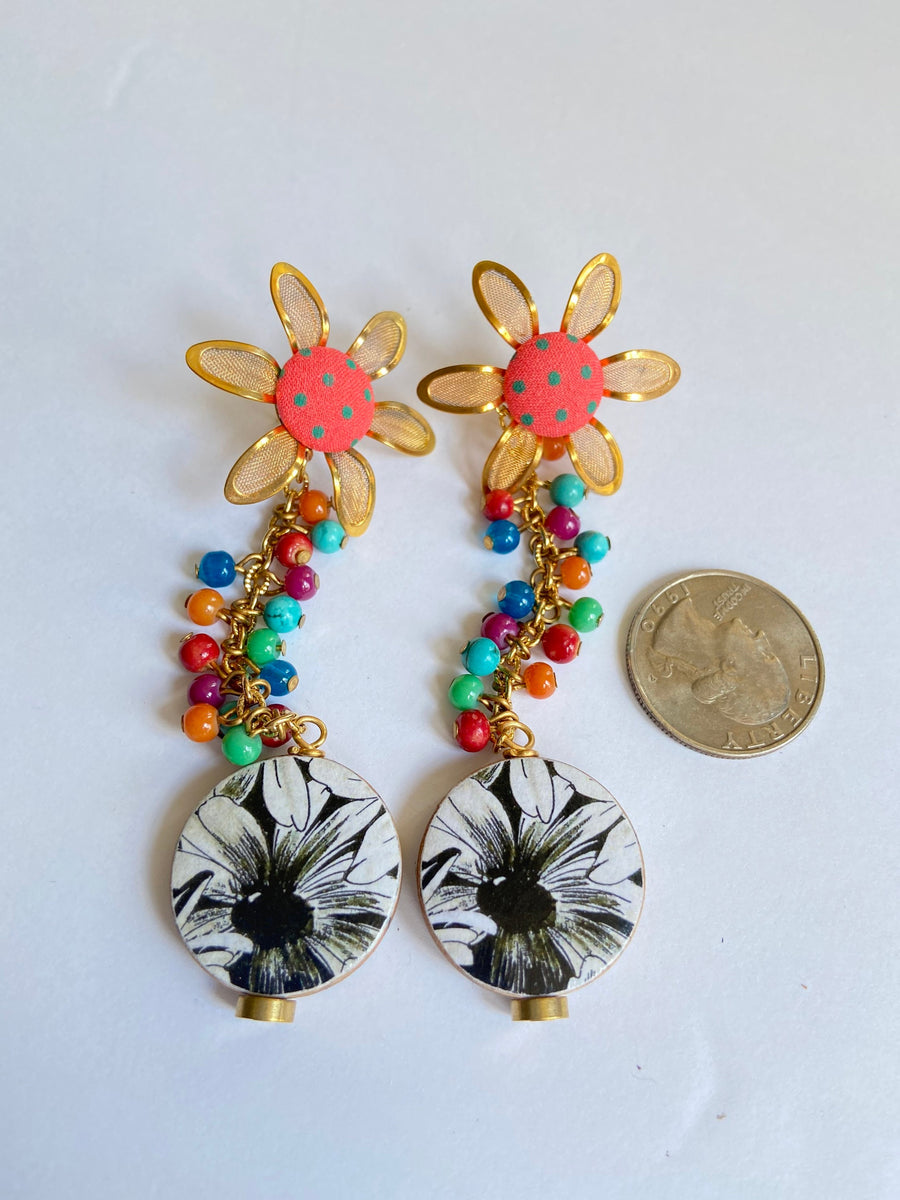 Lenora Dame Wacky Drop Earrings