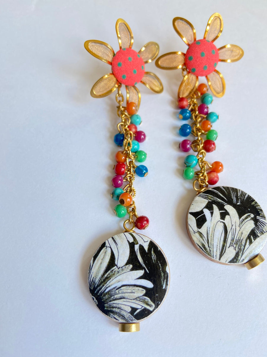 Lenora Dame Wacky Drop Earrings