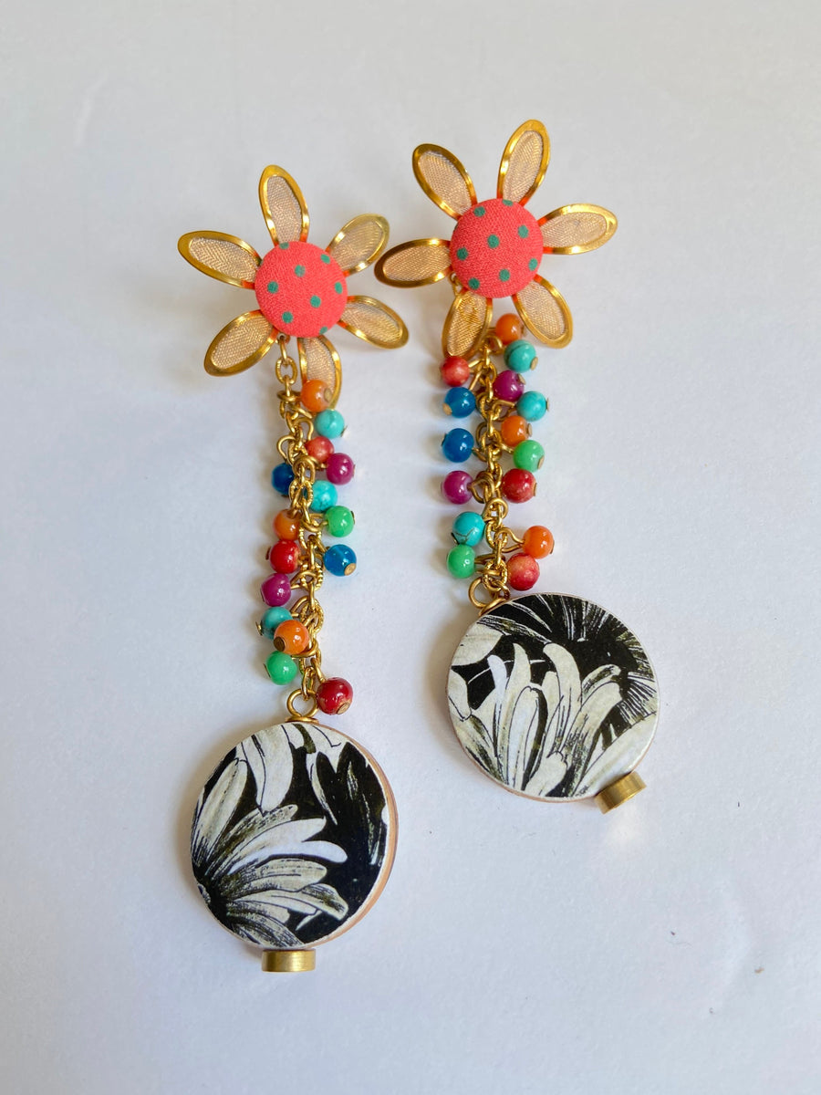 Lenora Dame Wacky Drop Earrings