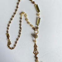 Lenora Dame Pleasantly Layered Lariat Necklace