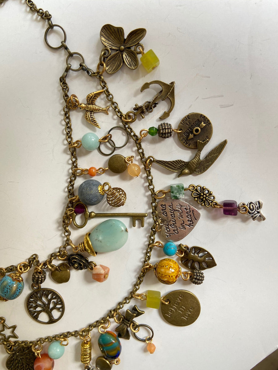 Lenora Dame Summer Camp Charm Necklace