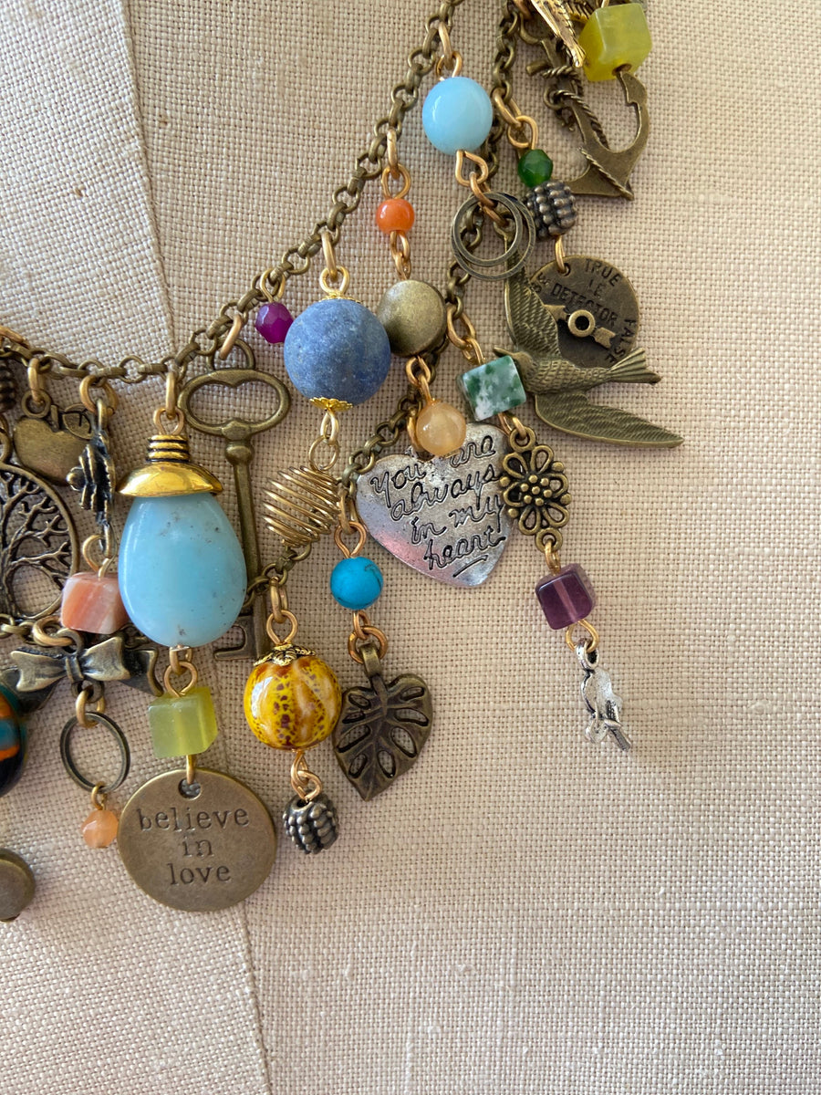 Lenora Dame Summer Camp Charm Necklace