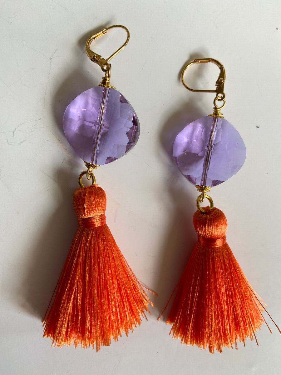 Lenora Dame Fire and Ice Statement Earrings