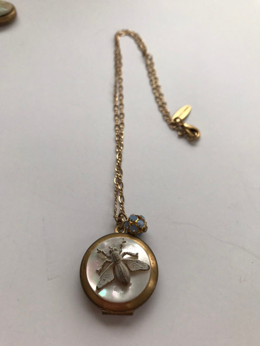 Lenora Dame Spelling Bee Locket Necklace