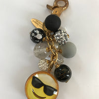 Lenora Dame Risky Business Emoji Bag Charm - Keychain Charm