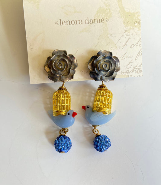 Lenora Dame Free Bird Earrings - 3 Color Options
