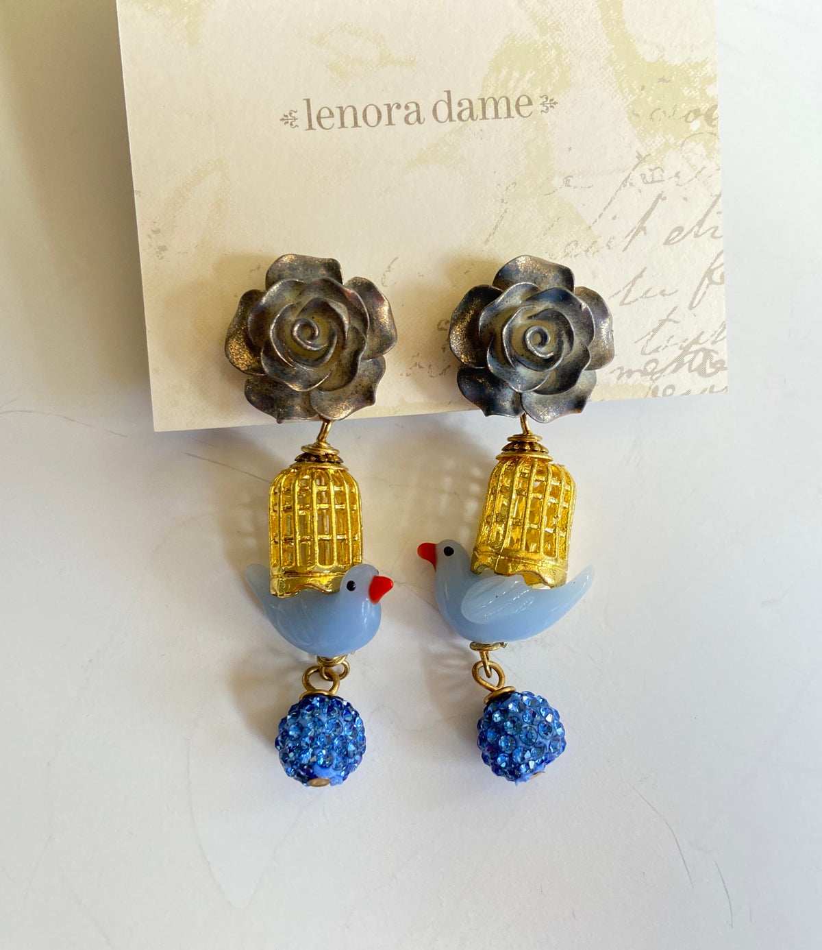 Lenora Dame Free Bird Earrings - 3 Color Options