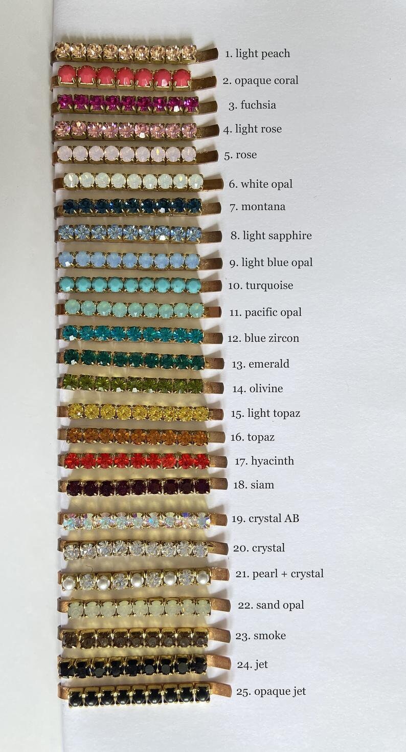 Lenora Dame Swarovski Bling Square Earrings - Choice of Color