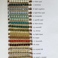 Lenora Dame Swarovski Bling Square Earrings - Choice of Color
