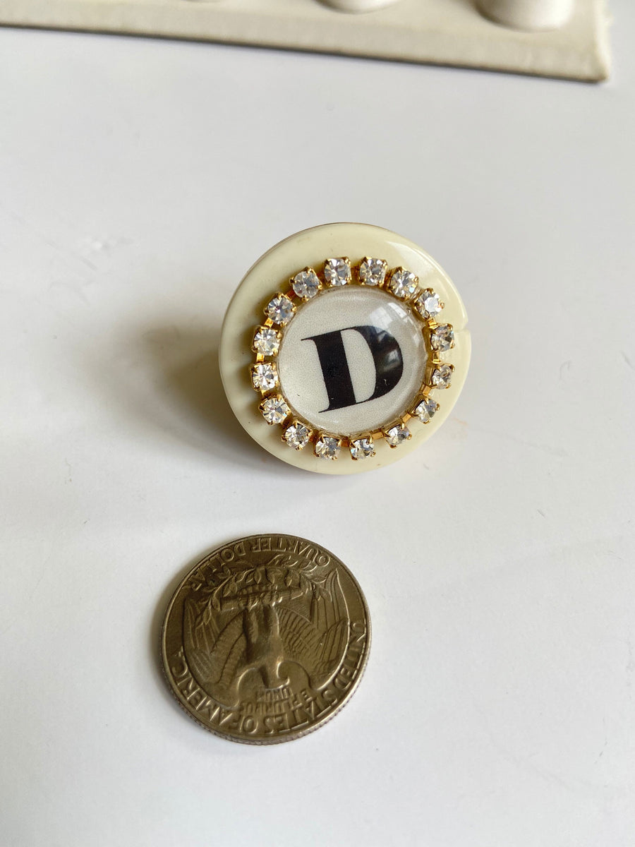 Lenora Dame Classic Monogram Ring