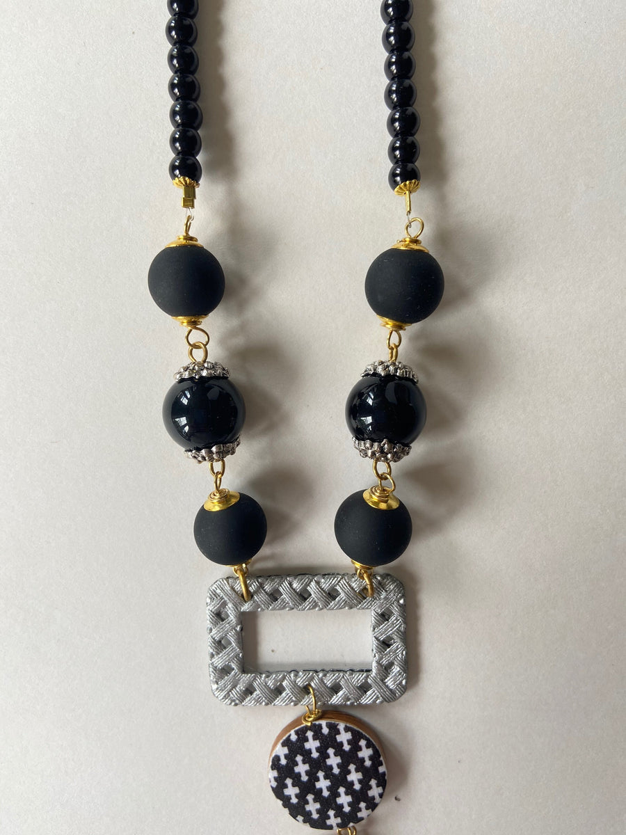 Lenora Dame Ladder at the Window Necklace