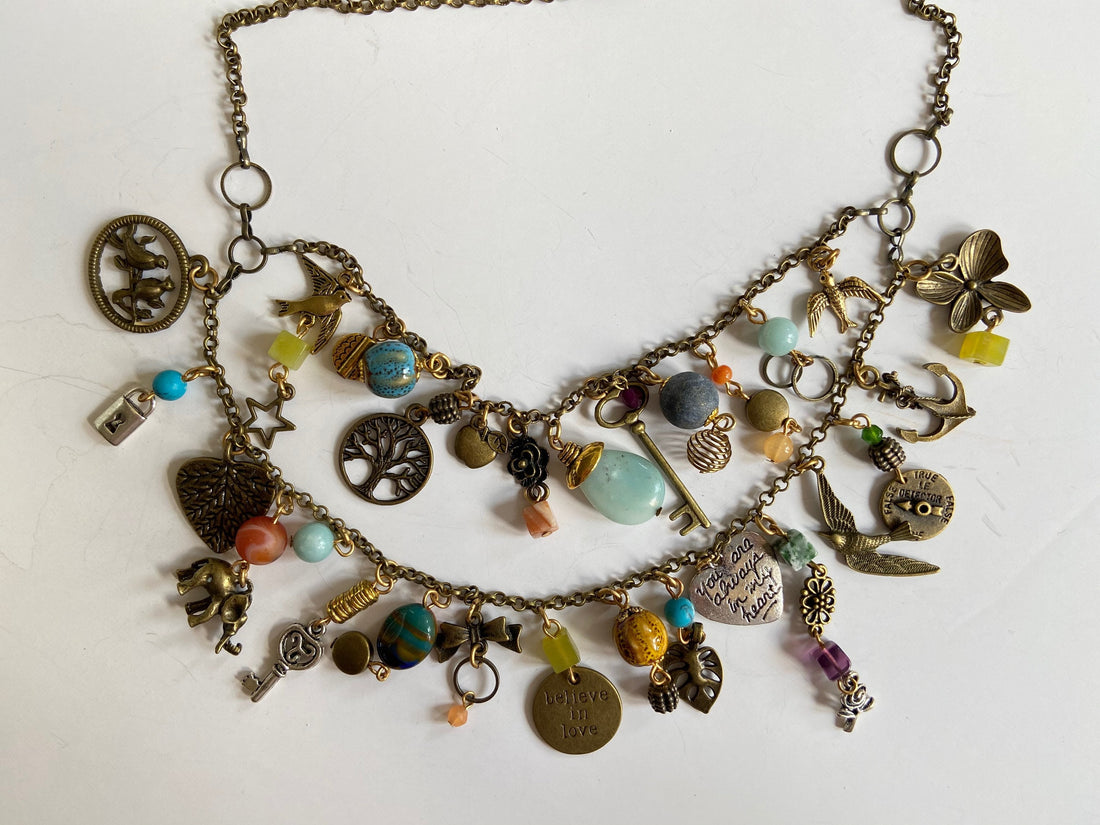 Lenora Dame Summer Camp Charm Necklace