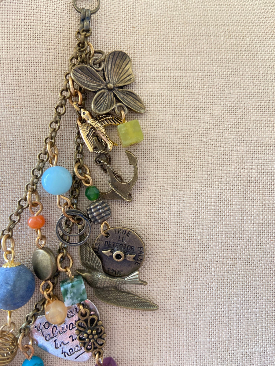 Lenora Dame Summer Camp Charm Necklace