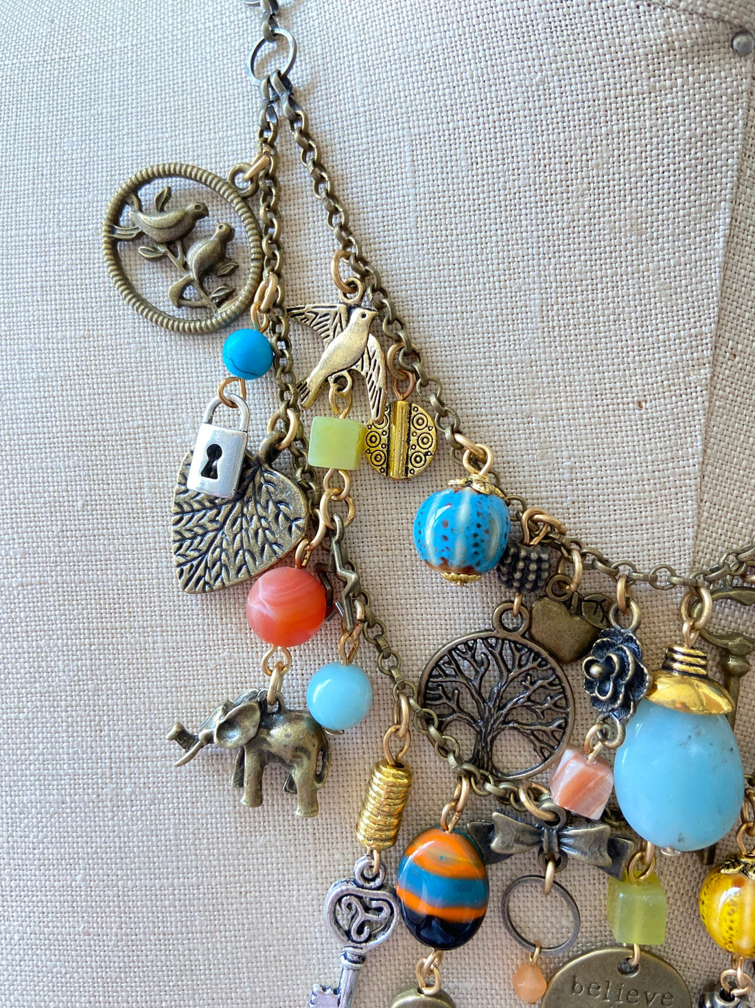 Lenora Dame Summer Camp Charm Necklace