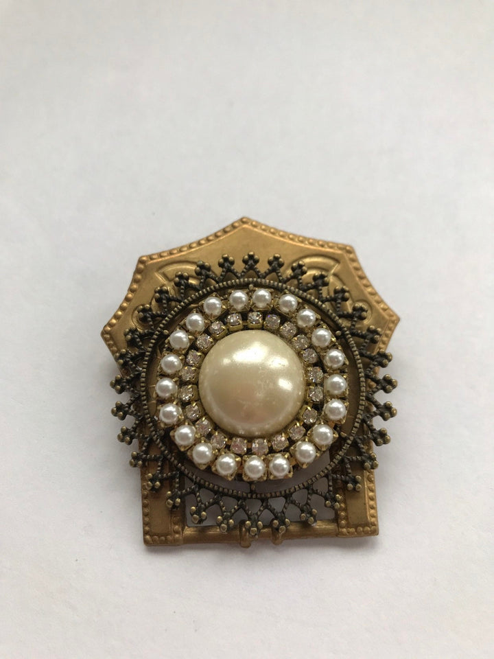 Lenora Dame Vintage Buckle Brooch