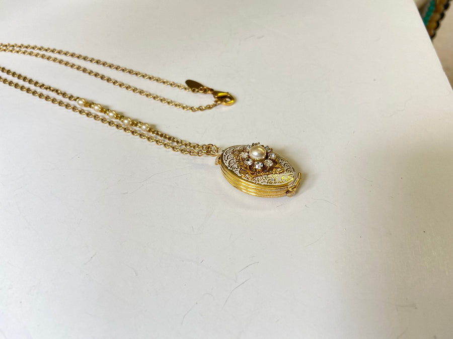 Lenora Dame Sweet Soren Locket Necklace