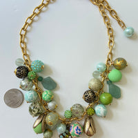 Lenora Dame Clover Charm Necklace