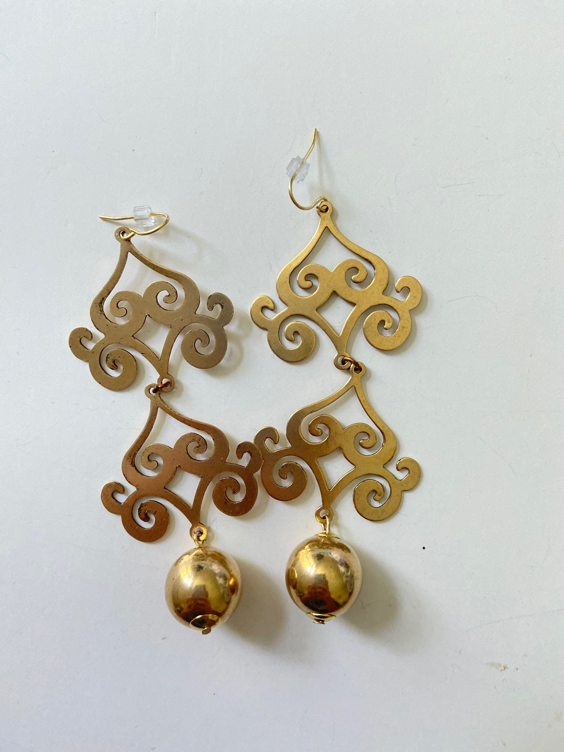 Lenora Dame Snake Charmer Statement Earrings