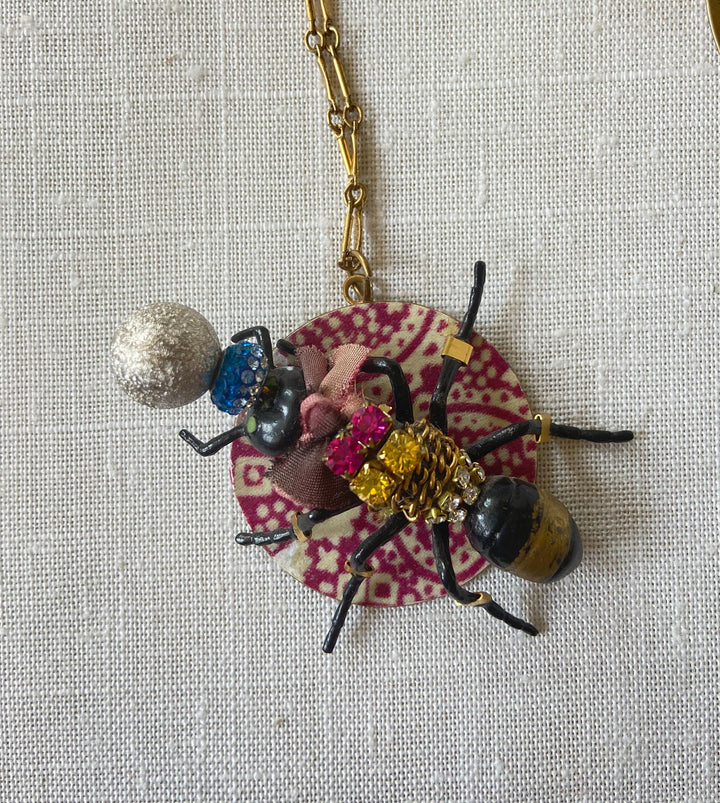 Lenora Dame Creepy Crawler Pendant Necklace