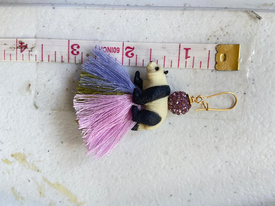 Lenora Dame Teenso Panda Earrings