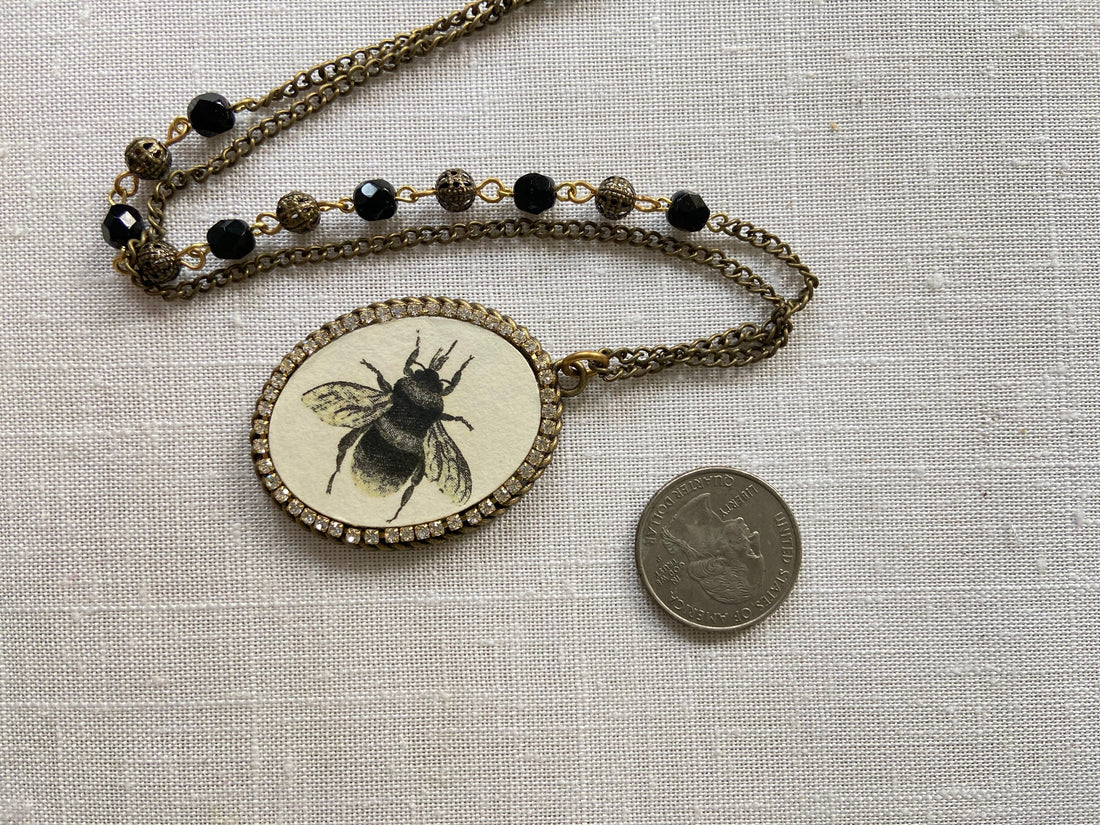 Lenora Dame Bee Mine Pendant Necklace