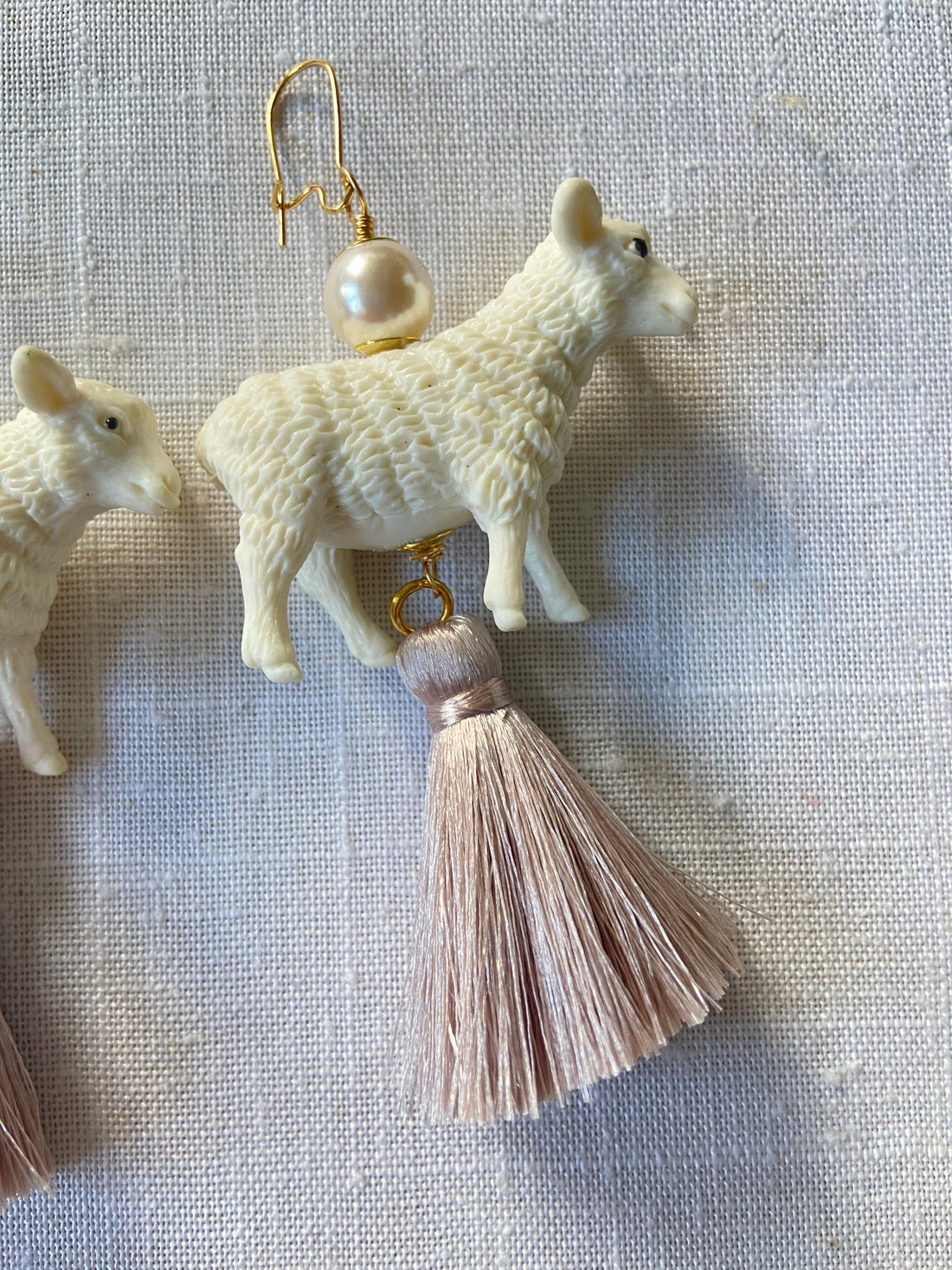 Lenora Dame Sheep Earrings