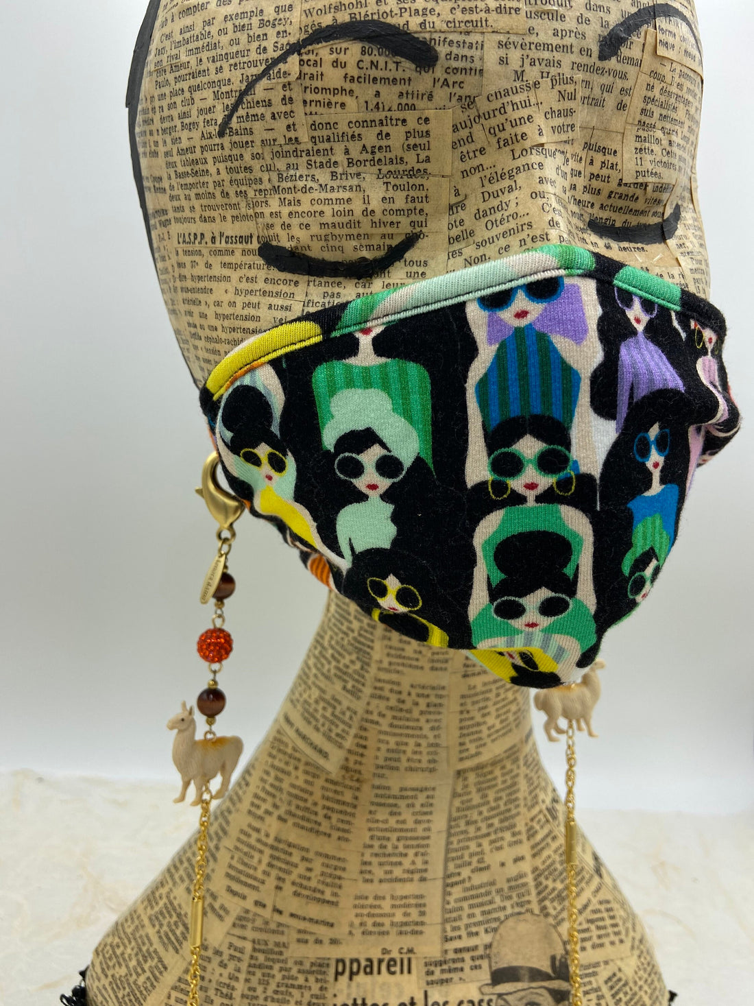 Lenora Dame Llama Mask Chain