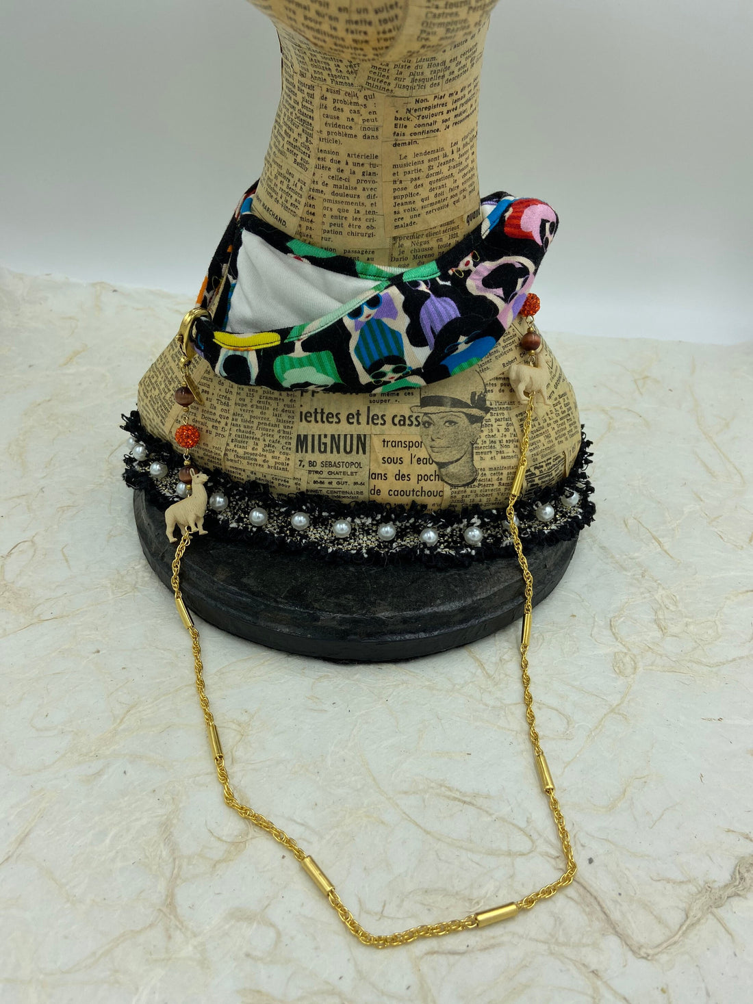 Lenora Dame Llama Mask Chain