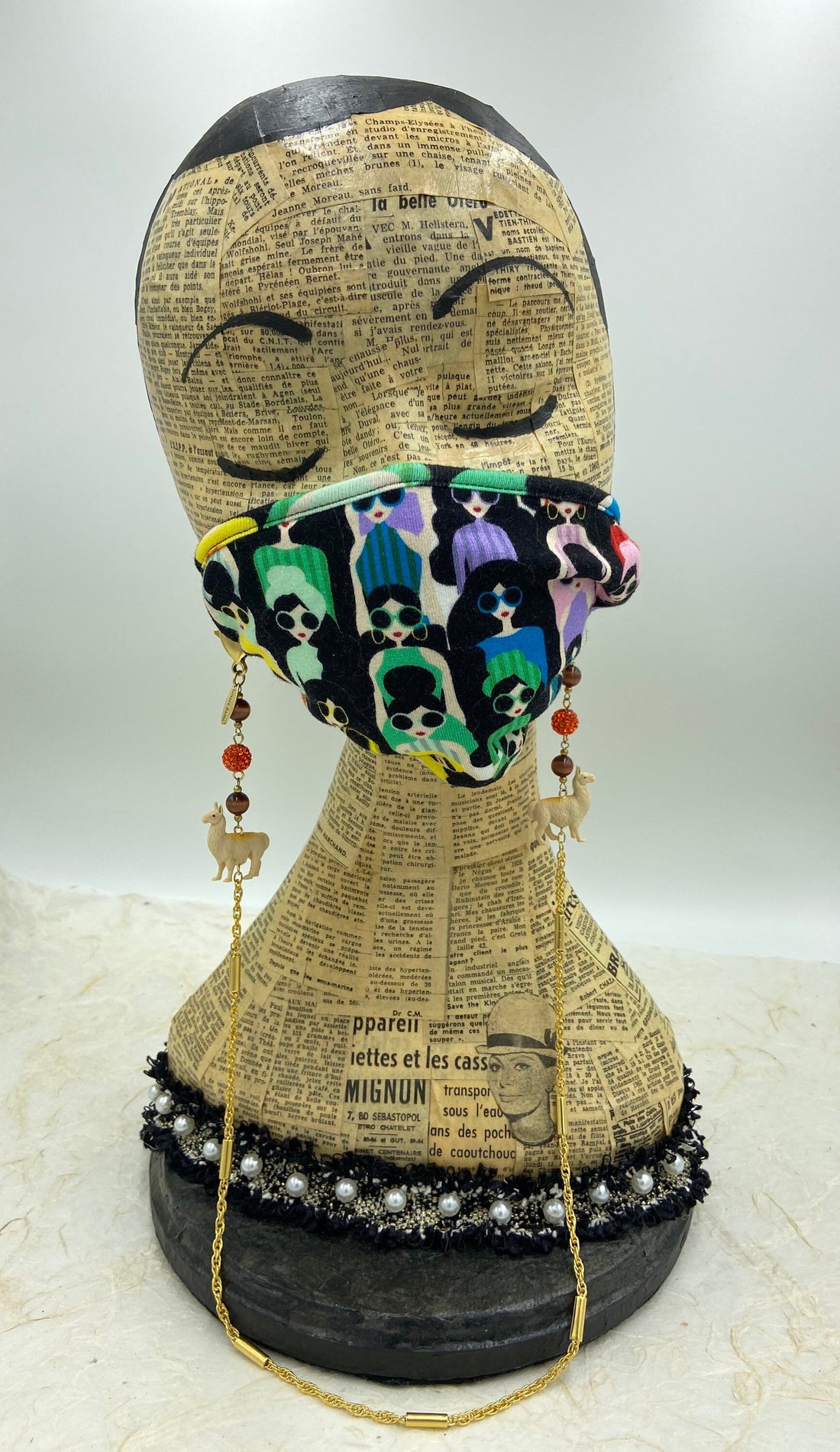 Lenora Dame Llama Mask Chain