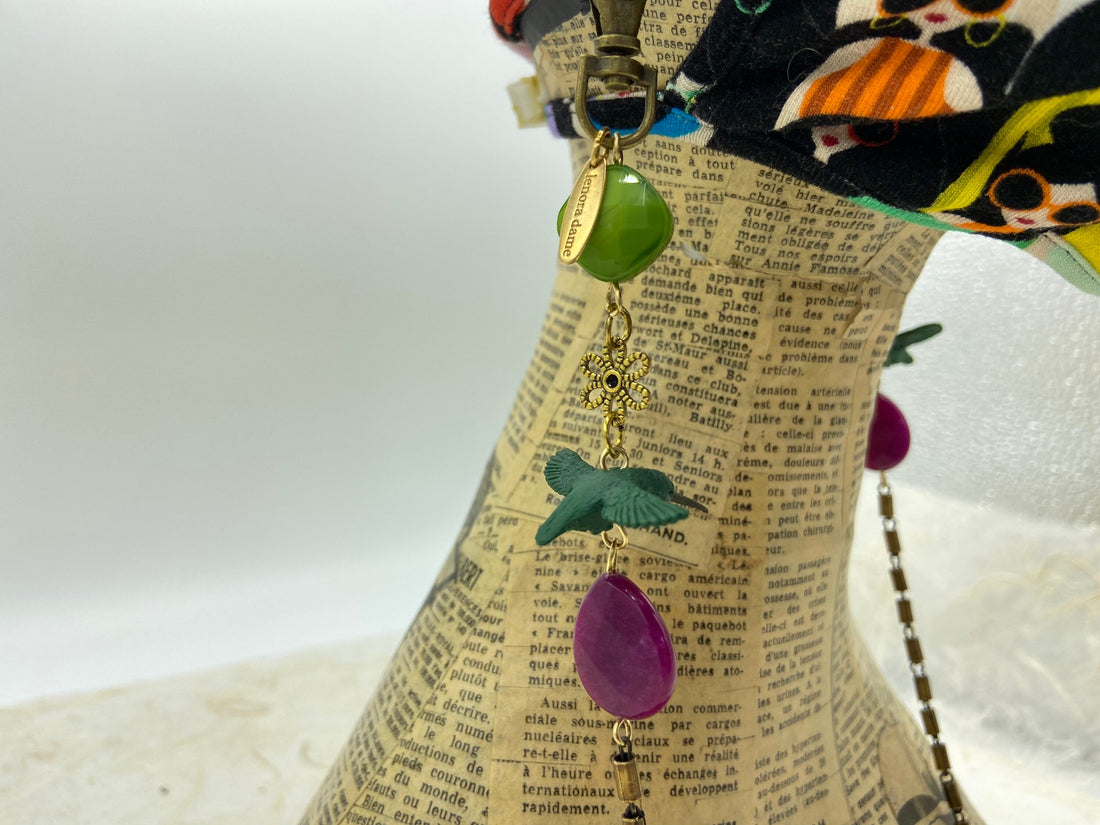 Lenora Dame Hummingbird Mask Chain