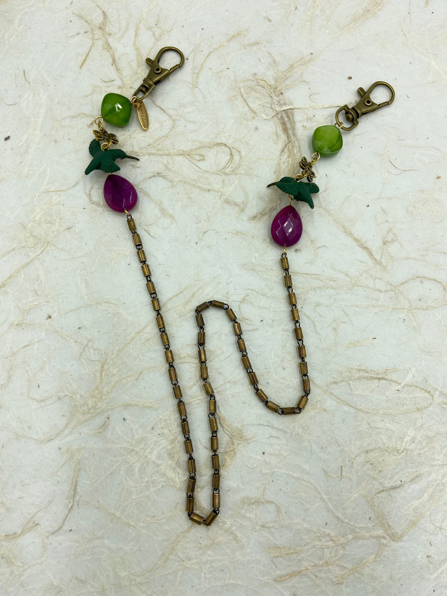 Lenora Dame Hummingbird Mask Chain