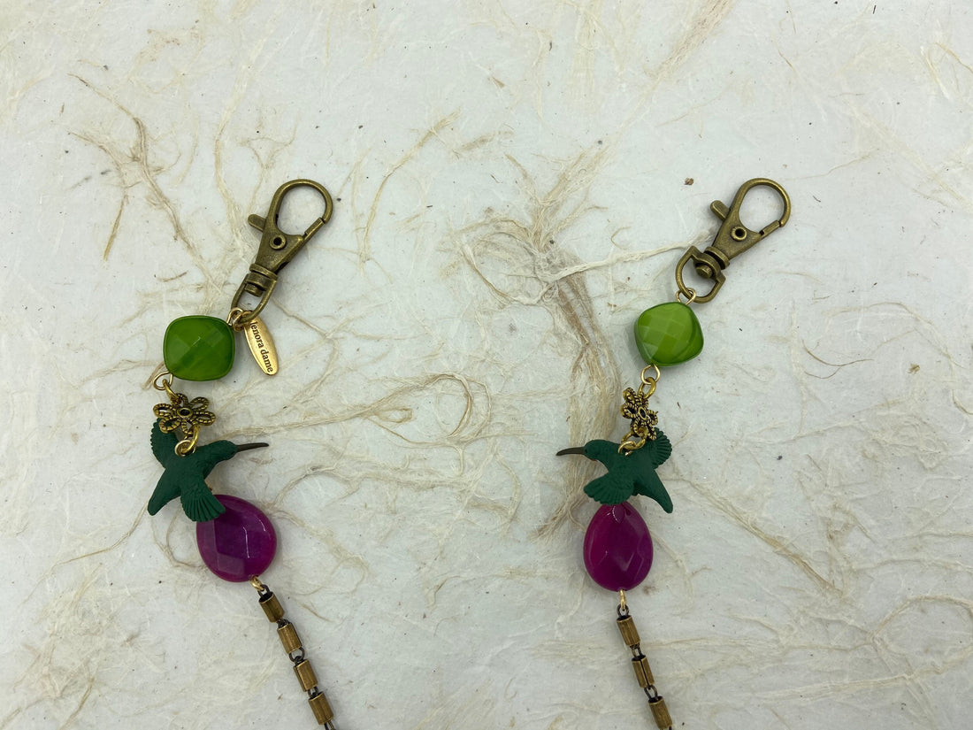 Lenora Dame Hummingbird Mask Chain