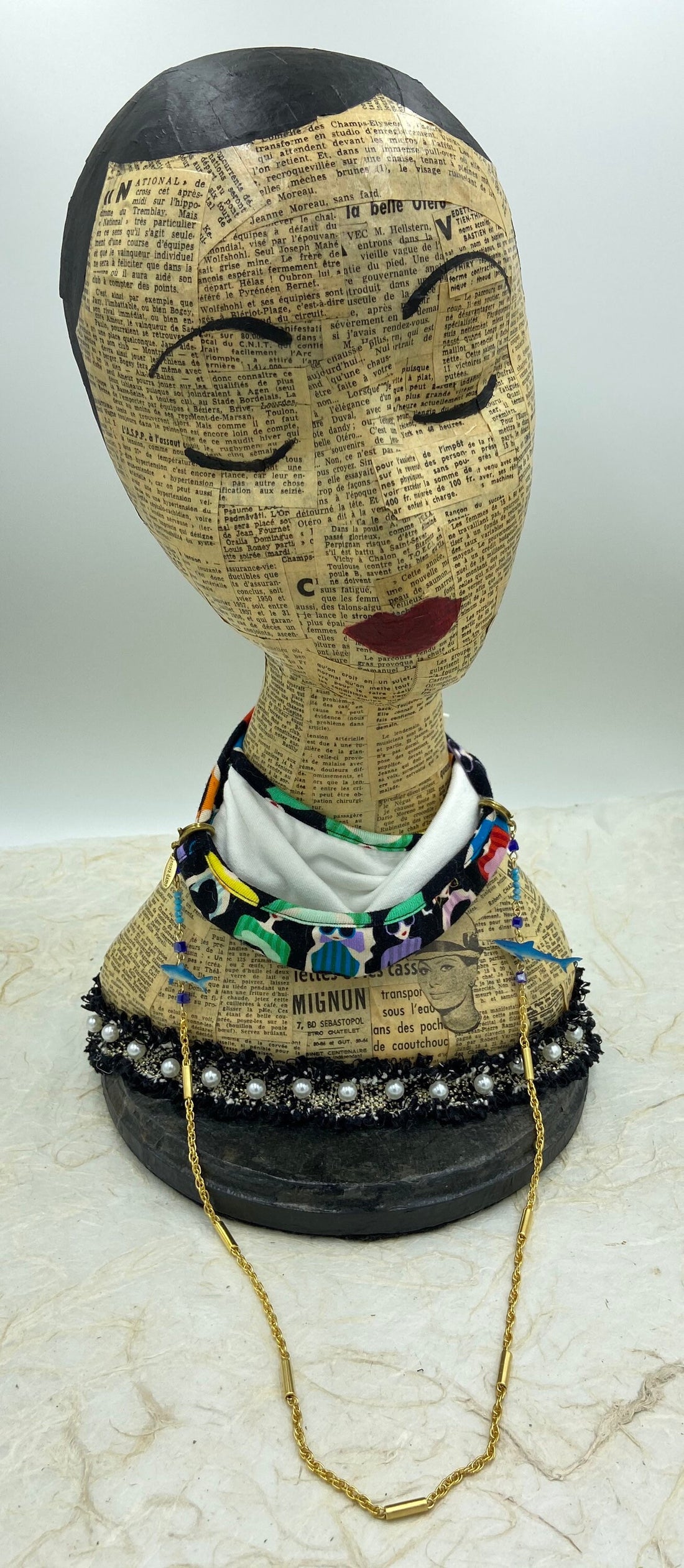 Lenora Dame Shark Mask Chain