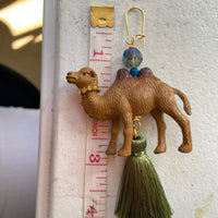 Lenora Dame Hump Day Camel Earrings