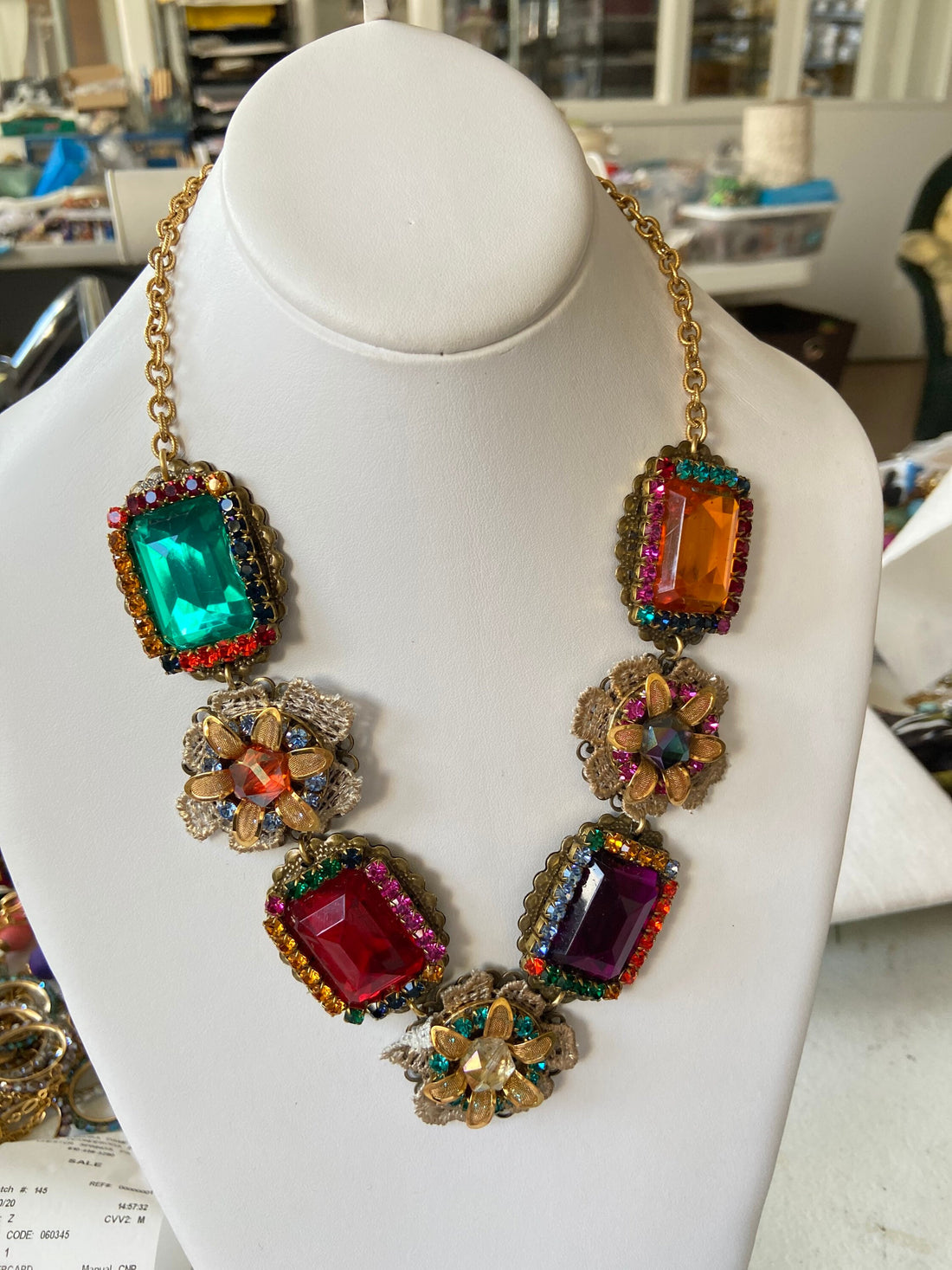 Lenora Dame Maleficent Bib Necklace
