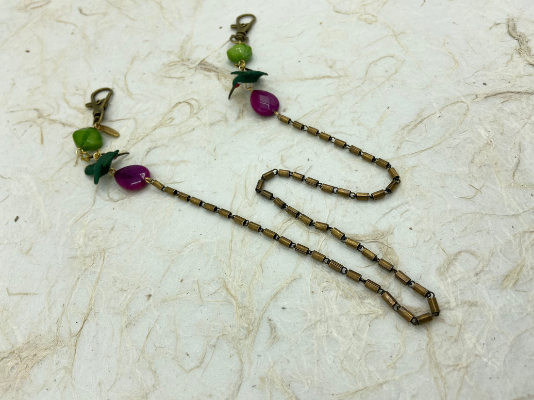 Lenora Dame Hummingbird Mask Chain