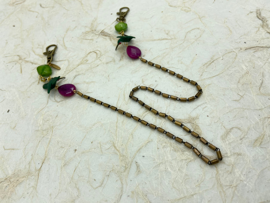Lenora Dame Hummingbird Mask Chain