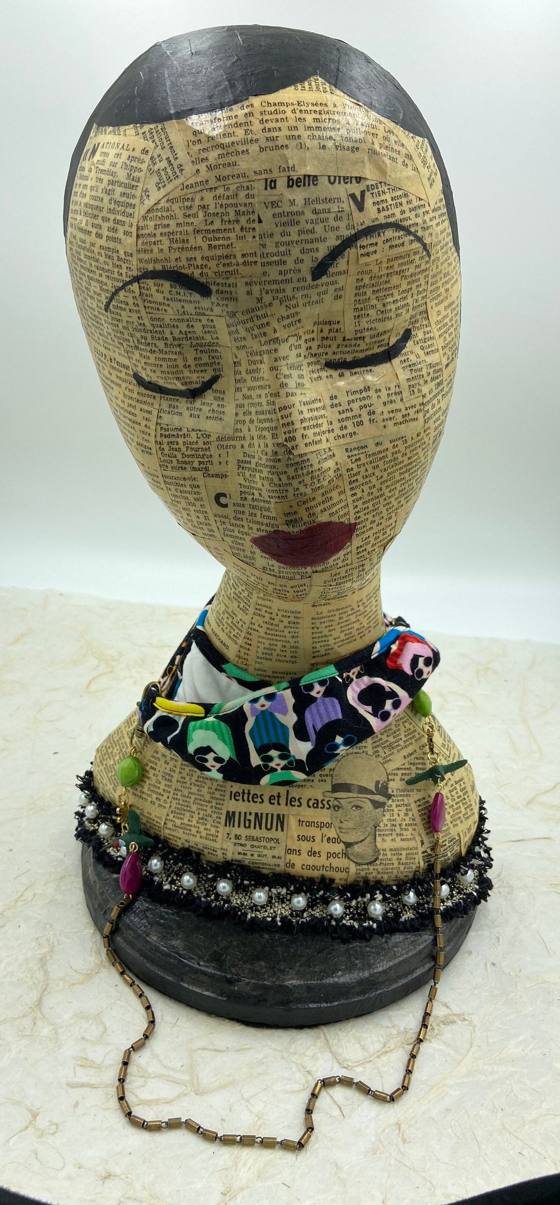 Lenora Dame Hummingbird Mask Chain