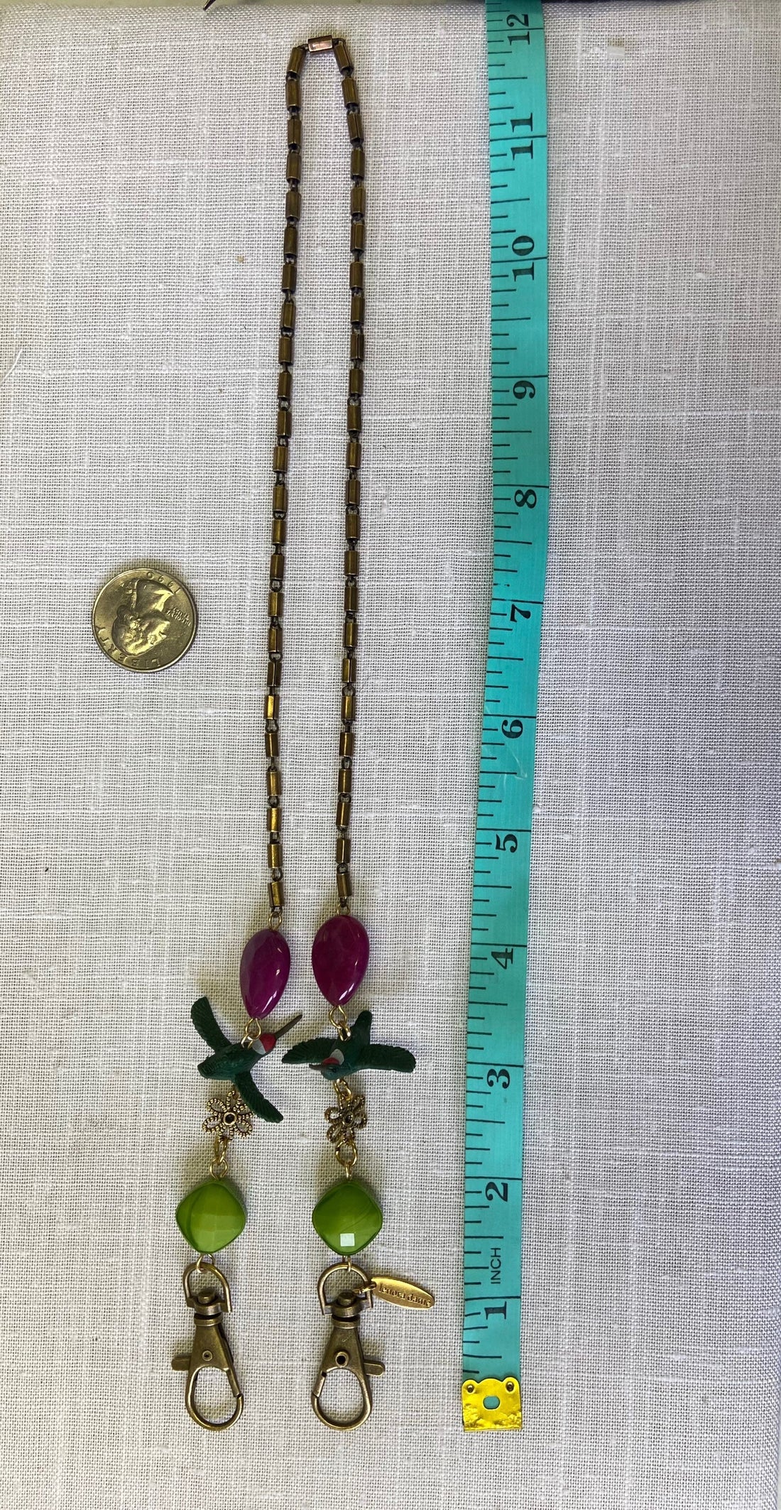 Lenora Dame Hummingbird Mask Chain